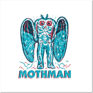 MothMan Posters and Art